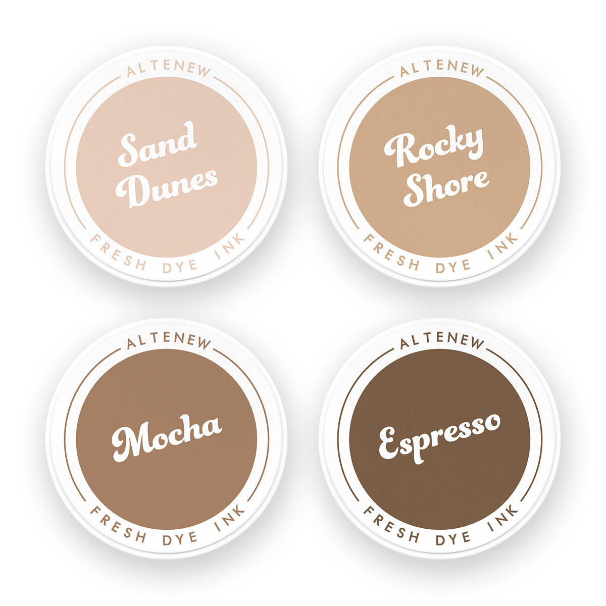 Altenew Coffee Break Fresh Dye Ink - Complete Bundle