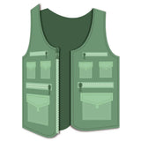 Honey Bee Stamps Lovely Layer: Fishing Vest A2 Card Base - Honey Cuts Stand-Alone Dies