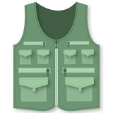 Honey Bee Stamps Lovely Layer: Fishing Vest A2 Card Base - Honey Cuts Stand-Alone Dies