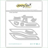 Honey Bee Stamps Lovely Layers: Boat - Honey Cuts Stand-Alone Dies