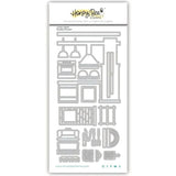 Honey Bee Stamps Lovely Layers: Outdoor Kitchen - Honey Cuts Stand-Alone Dies