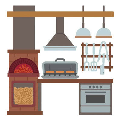 Honey Bee Stamps Lovely Layers: Outdoor Kitchen - Honey Cuts Stand-Alone Dies