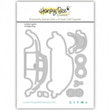 Honey Bee Stamps Lovely Layers: Vintage Bug - Honey Cuts Stand-Alone Dies