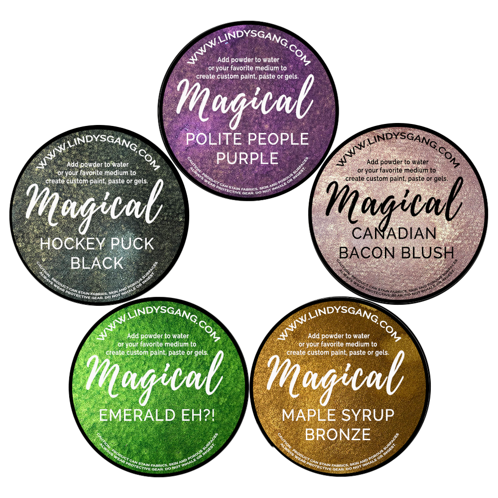 Lindy's Gang Northern Lights SHIMMER Magicals + Shaker/Sticker Pack