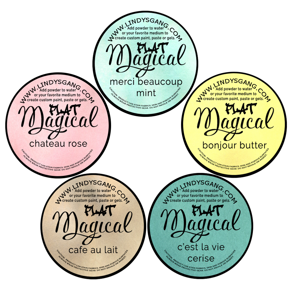 Lindy's Gang Tres Chic FLAT Magicals + Shaker/Sticker Pack