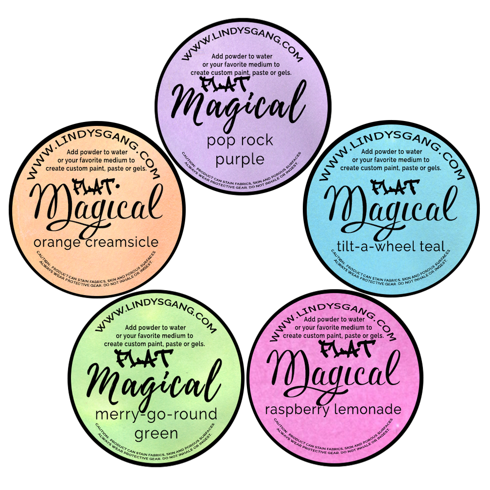 Lindy's Gang Under the Boardwalk FLAT Magicals + Shaker/Sticker Pack