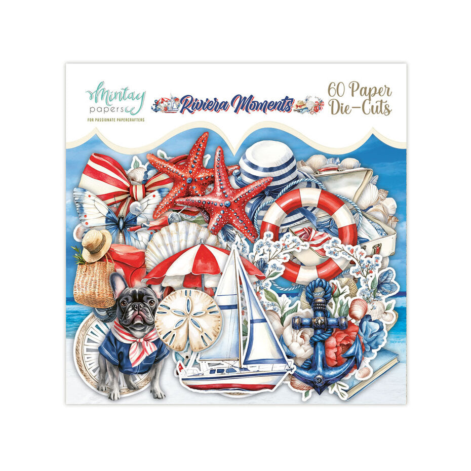 Mintay Riviera Moments Paper Die-Cuts (60pcs) (MT-RIV-LSC)