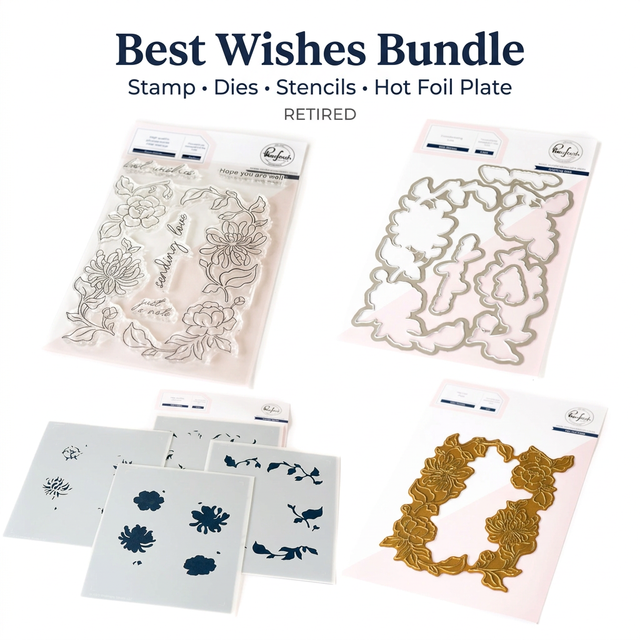Pinkfresh Studio Best Wishes Bundle Retired