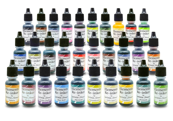 Lavinia Stamps Elements Re-Inker Bundle postage as per actuals