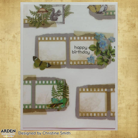 Arden Creative Studio Hidden Creek Filmstrip Kiss-Cut PET Tape 5m/16.4ft