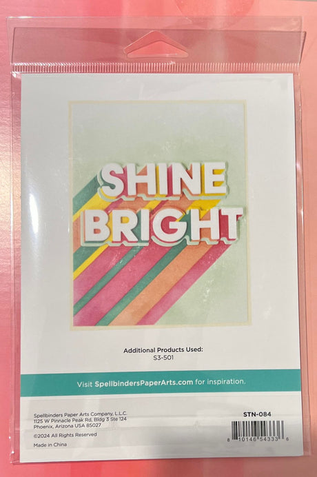 Spellbinders Layered Shine Bright