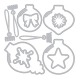 Sizzix Framelits Die w/Stamps by 49 and Market Baubles (11+19pcs) (667019)