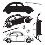 Sizzix Framelits Die w/Stamps by 49 and Market Journey Home (6+8pcs) (667012)