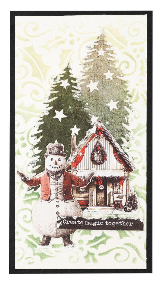 Studio Light Star Confetti Grunge Mask (SL-GR-MASK350)