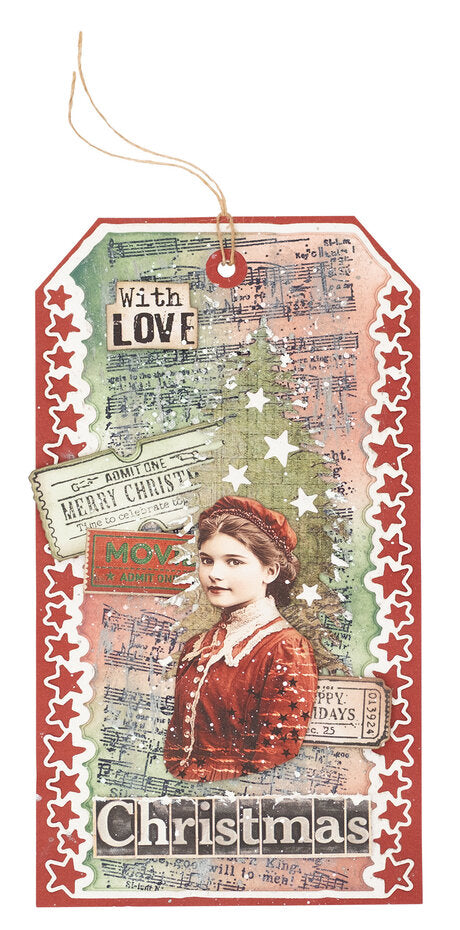 Studio Light Music Sheet Grunge Clear Stamp (SL-GR-STAMP839)