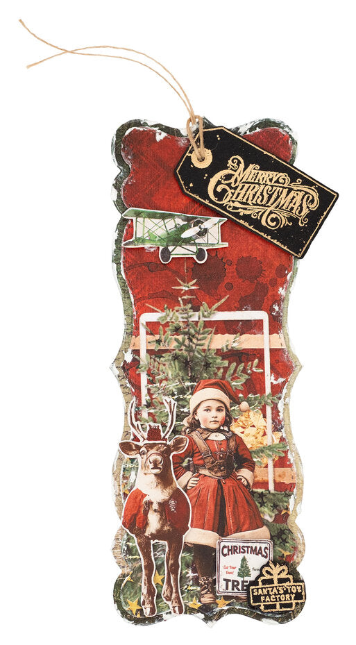 Studio Light Slimline & Label Star Grunge Cutting Die (SL-GR-CD1014)