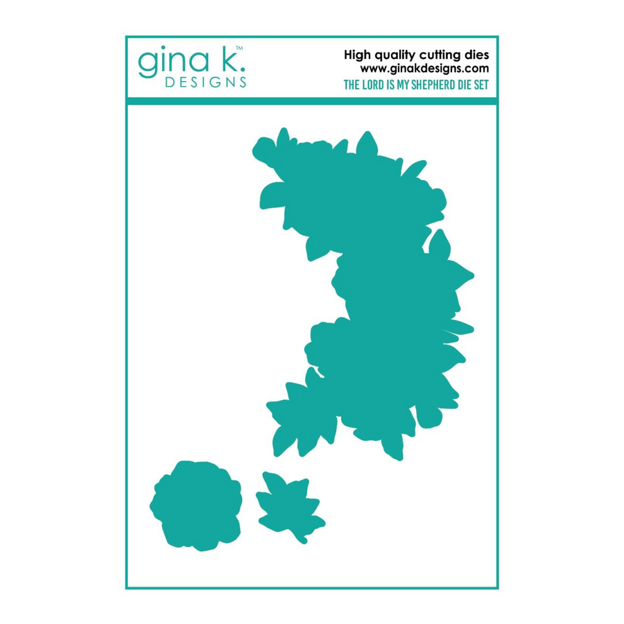 Gina K Designs DIE- The Lord Is My Shepherd Coordinating Die RETIRED