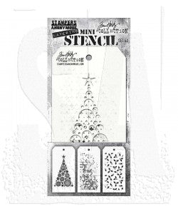 Tim Holtz Mini Layering Stencil Set #62 MST062