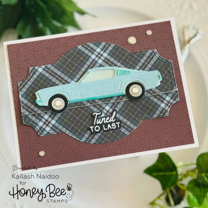 Honey Bee Stamps Lovely Layers: Muscle Car - Honey Cuts Stand-Alone Dies