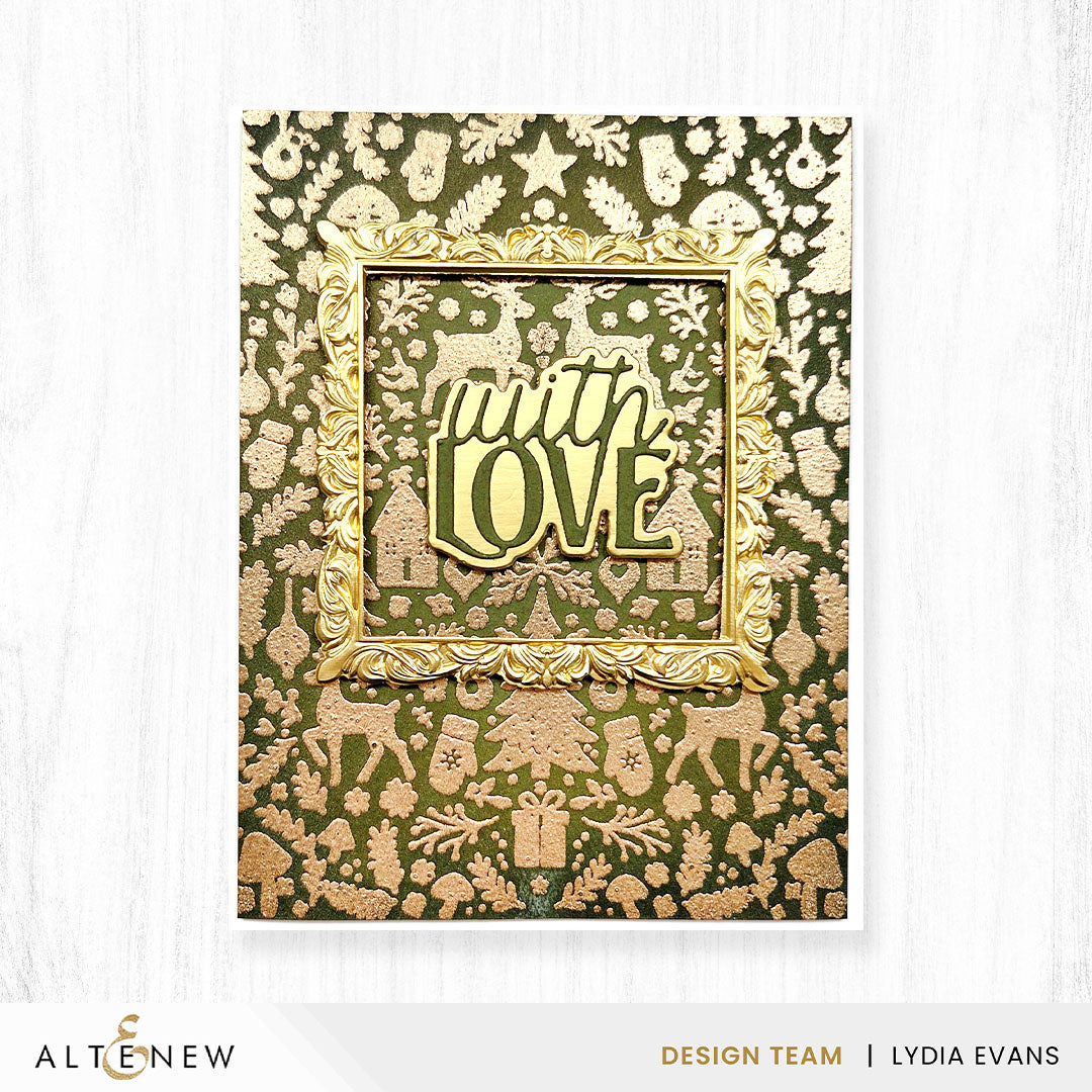 Altenew Decorative Frames 3D Embossing Folder & Die Set