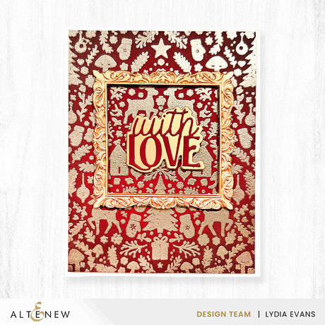 Altenew Decorative Frames 3D Embossing Folder & Die Set