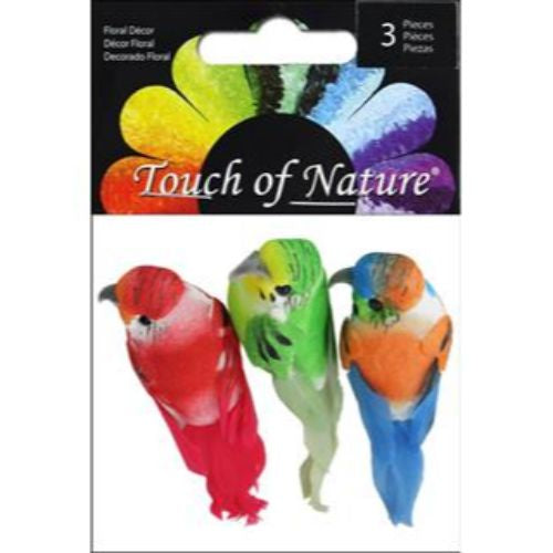 Midwest Design Bird 1.5" Mini Tropical Assorted 3pc
