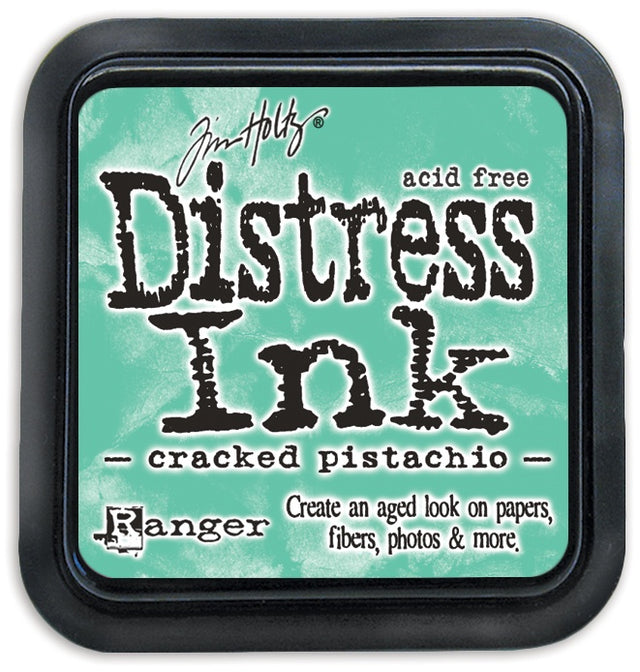 Tim Holtz Distress Ink Pad Cracked Pistachio - Auzz Trinklets N Krafts