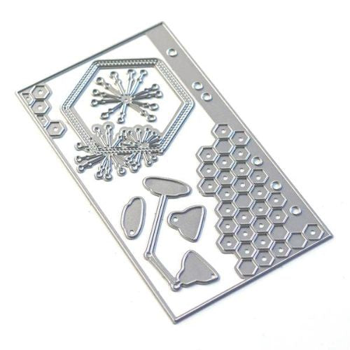 Elizabeth Craft Metal Die Sidekick Essentials 13-Hexagon Insert