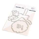 Pinkfresh Floral Bauble stamp/die/stencil Bundle Retired
