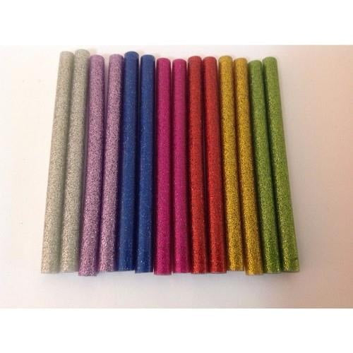 Auzz Trinklets N Krafts Multicolored Glitter Hot Resin Sticks Melts