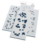 Pinkfresh Studio Artistic Magnolias Bundle ( Stamp, Stencil and Die)