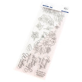 Pinkfresh Studio Artistic Dahlia Stamp/Stencil Bundle