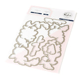 Pinkfresh Studio Best Wishes Stamp, Die, Stencil and Hot foil Bundle RETIRED