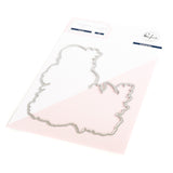 Pinkfresh Studio Camellias press plate / Die Bundle