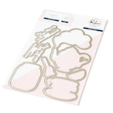 Pinkfresh Studio Get Well Soon stamp/die/ stencil Bundle