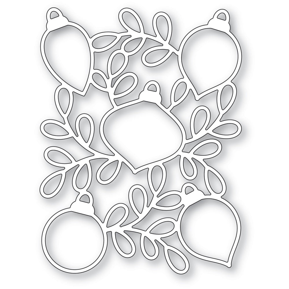 Poppystamps 2483 Ornament Background craft die