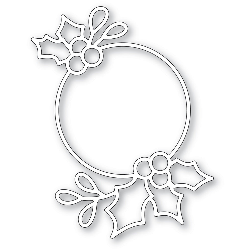 Poppystamps 2487 Holly Ring craft die