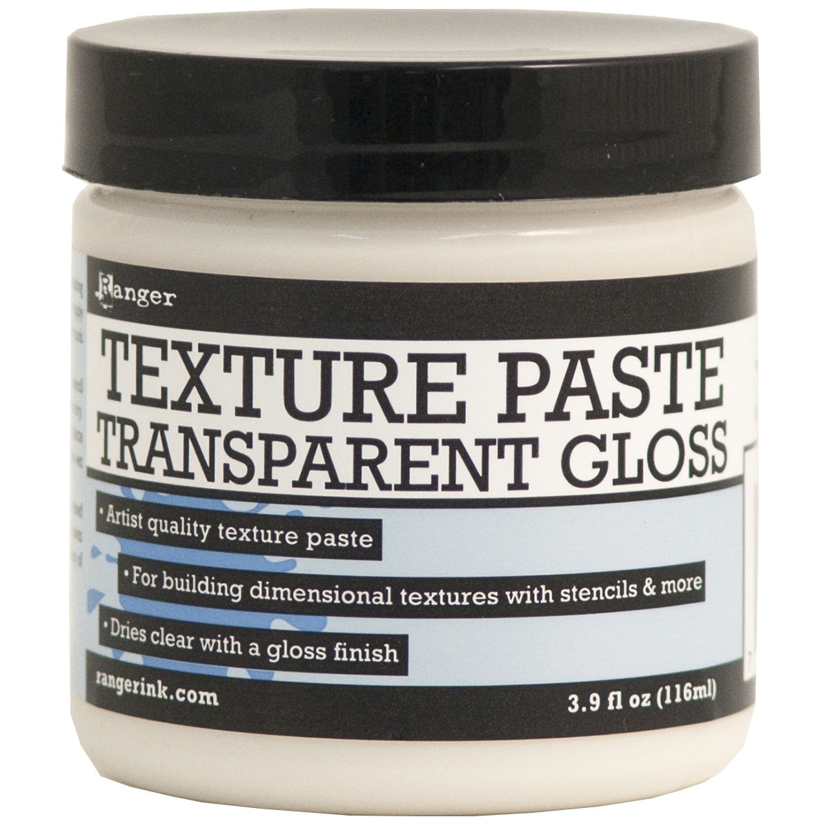 Ranger Texture Paste 4oz Transparent Gloss