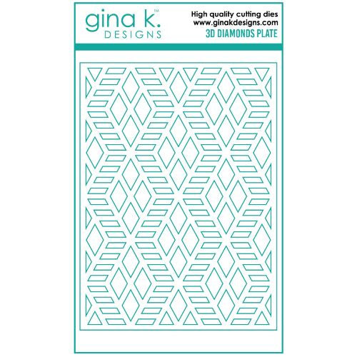 Gina K Designs DIE- 3D Diamonds Cover Plate