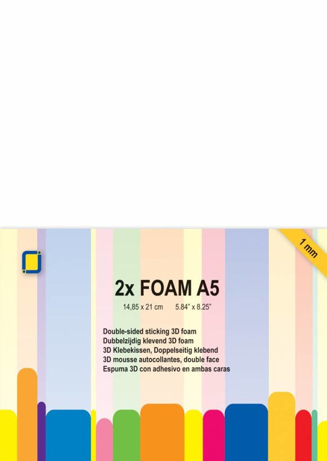 JEJE Produkt 3D Foam A5 1mm 2 Sheets (3.3241)