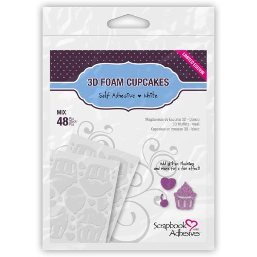 Scrapbook Adhesives 3D Foam Cupcakes