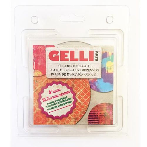 Gelli Arts 4inch Round Printing Plate