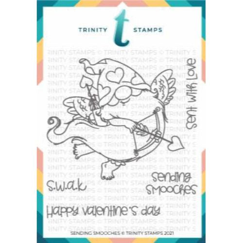 Trinity Stamps 4x4 Sending Smooches Stamp Set