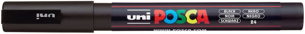 POSCA 3M Fine Bullet Tip Pen BLACK