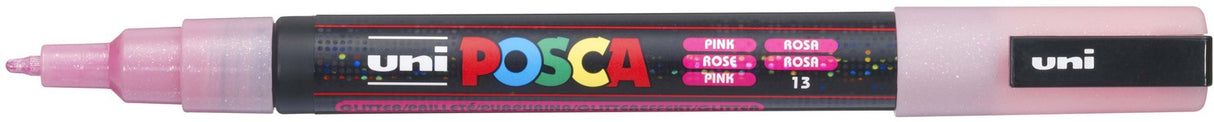 POSCA 3M Fine Bullet Tip Pen  Glitter Pink