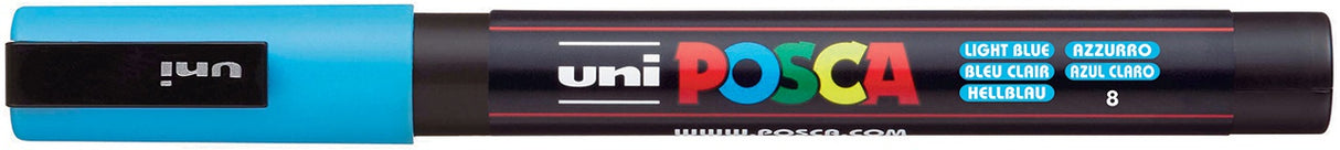 POSCA 3M Fine Bullet Tip Pen LIGHT BLUE