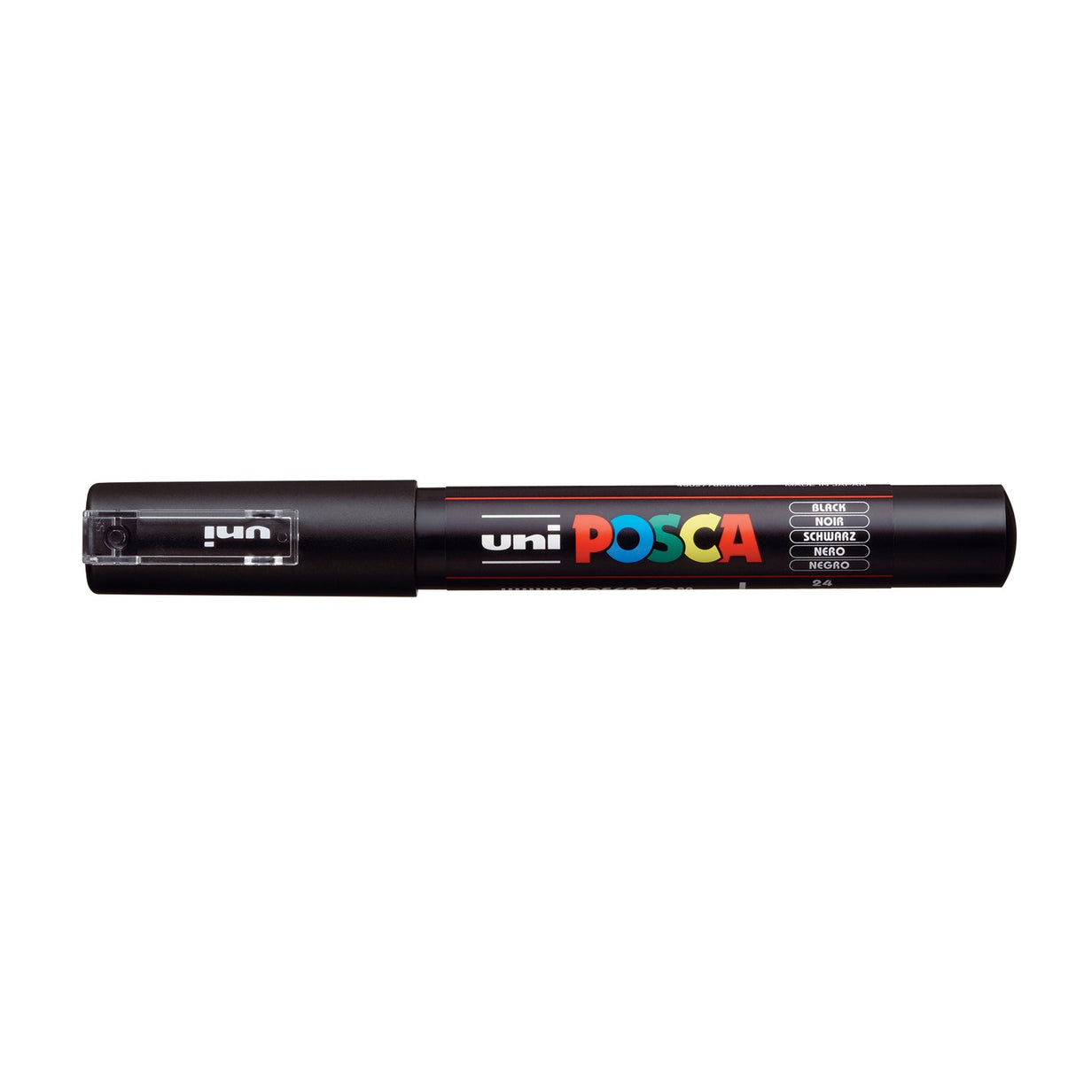 POSCA 1M Extra-Fine Bullet Tip Paint Marker BLACK