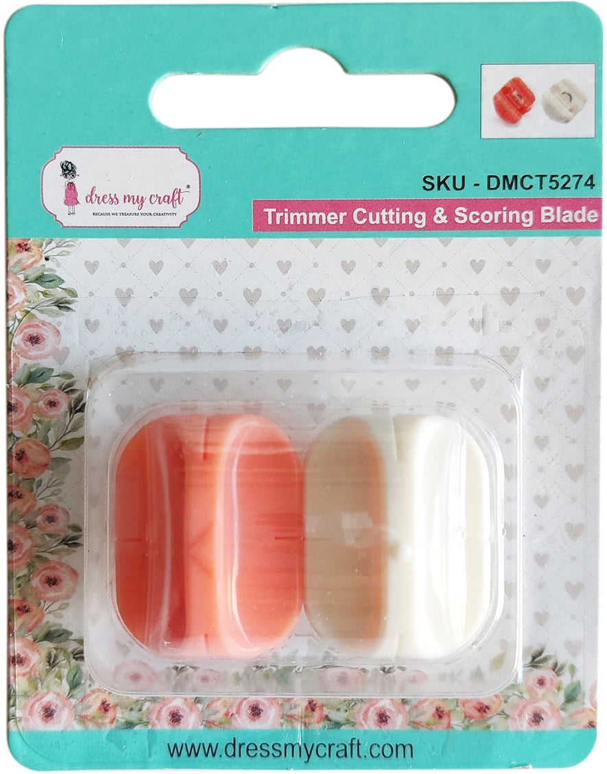 Dress My Craft Trimmer Cutting Blade & Scoring Blade 2/Pkg For Trimmer DMCT4416 & Trimmer DMCT4438