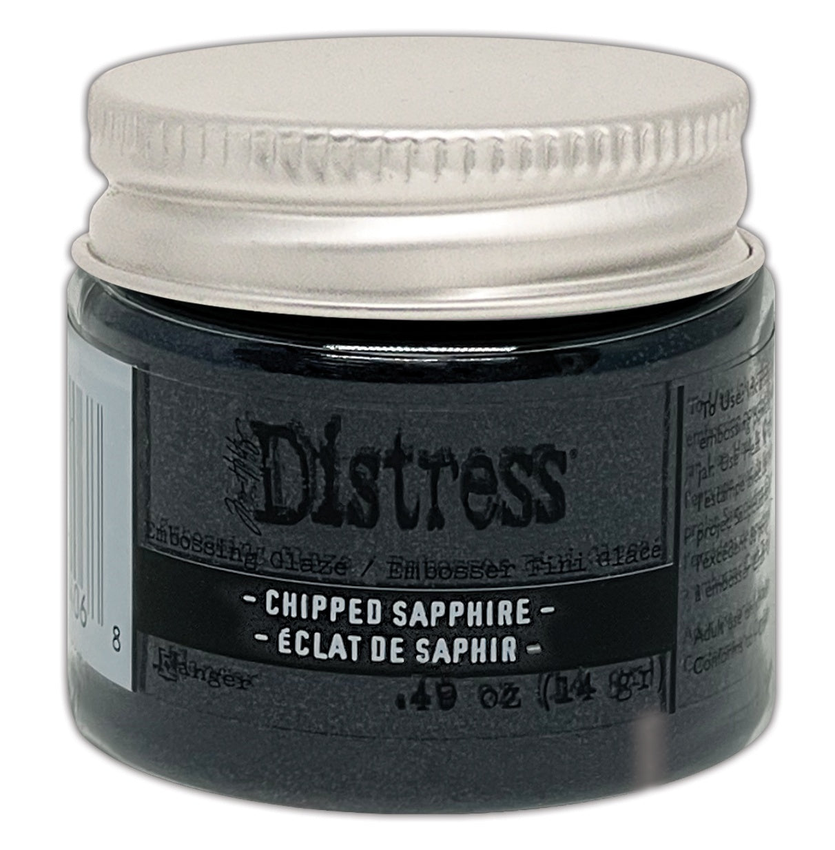 Tim Holtz Distress Embossing Glaze Chipped Sapphire