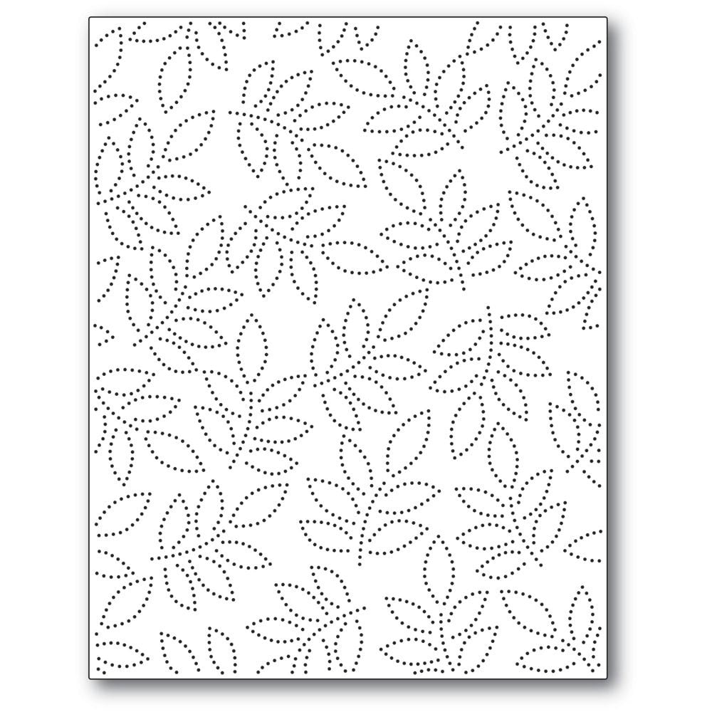 Memory Box 94381 Pinpoint Leaf Plate craft die